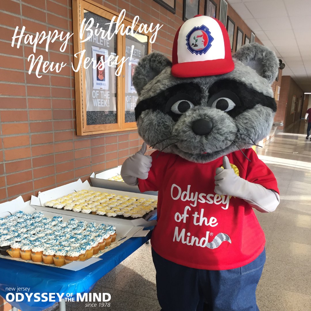 NJOotM's tweet image. Happy Birthday New Jersey! 🎉 233 years ago today NJ ratified the U.S. Constitution to become the 3rd state in our nation. What birthday gift would you give for a 233rd birthday? 🎁 #SpontaneousProblem #Spontaneous #odysseyofthemind #njootm #creativeproblemsolving #beyondthebox