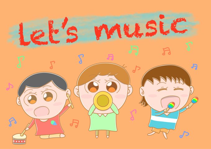 楽器演奏のtwitterイラスト検索結果