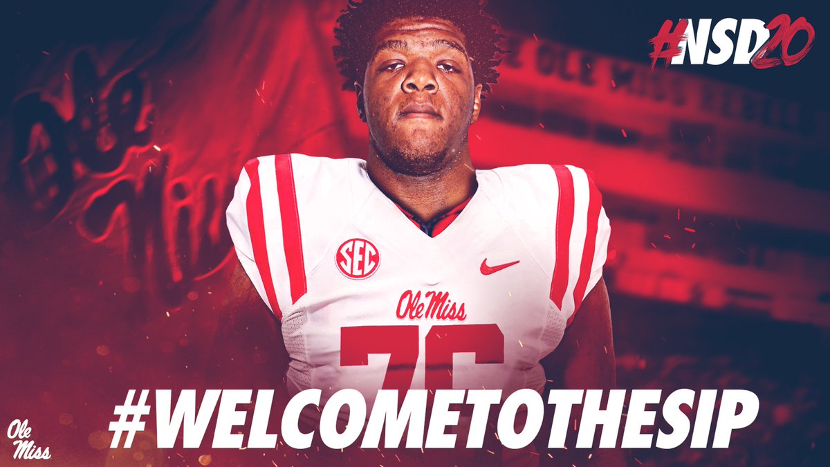 ErickCade76's tweet photo. First of I give all the glory to God for giving me the the opportunity to continue my academics and football skills at Mississippi #OleMiss #BLS https://t.co/yBuOJomzBe