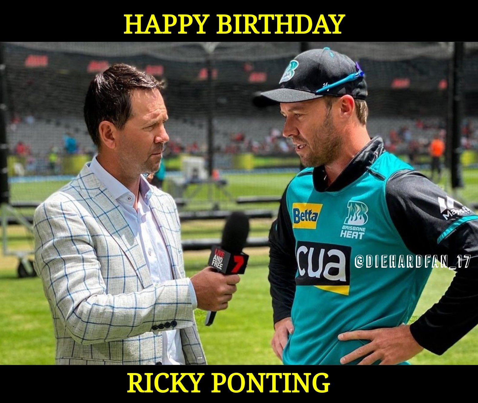 Happy Birthday Ricky Ponting!   