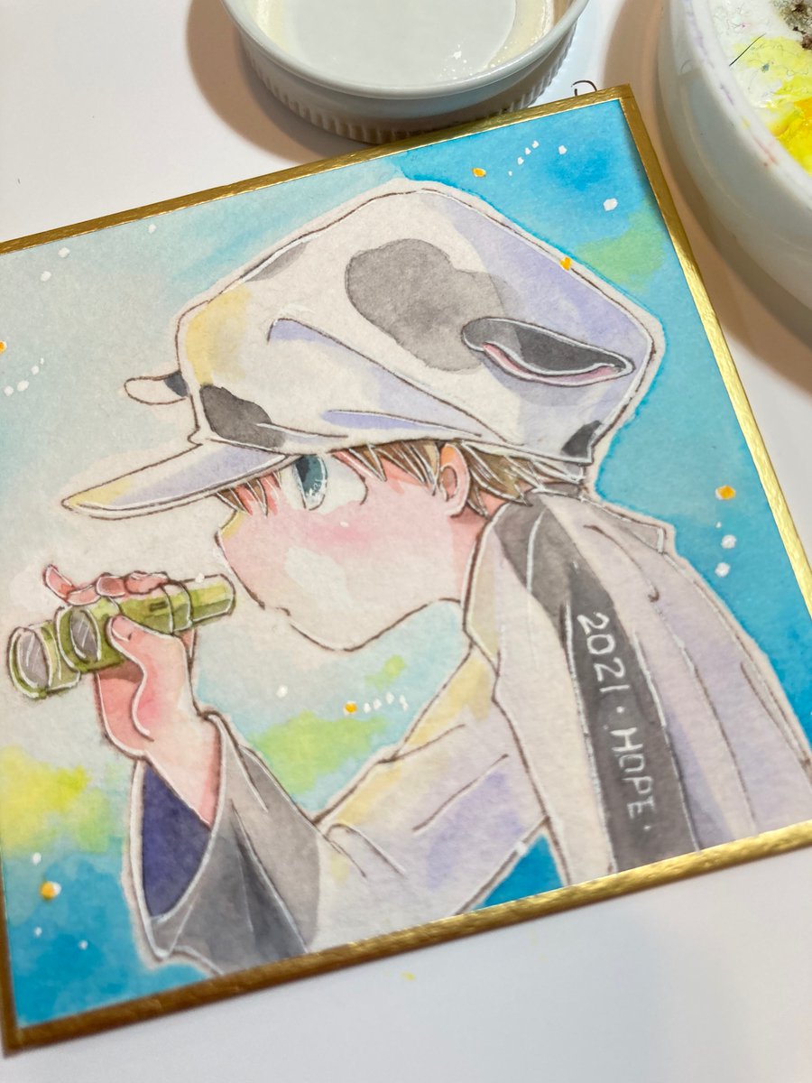 明るい未来が見れますように 明日からの 真夜中すぎの展覧会5 へ持っていきます チコリ あお展 4月参加予定 多忙中につき反応遅くてすみません のイラスト 明るい未来が見れますように 明日からの 真夜中すぎの展覧会5 へ持っていきます チコリ あお展 4月参加予定 多忙中につき反応遅くてすみません のイラスト