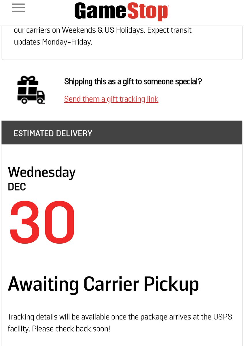 TheyCallMeRoam's tweet photo. @dkd29598381 @yunggabe15 @ChitoGaminYT My estimated delivery date was originally the 20th. https://t.co/Dy76n5dUOG