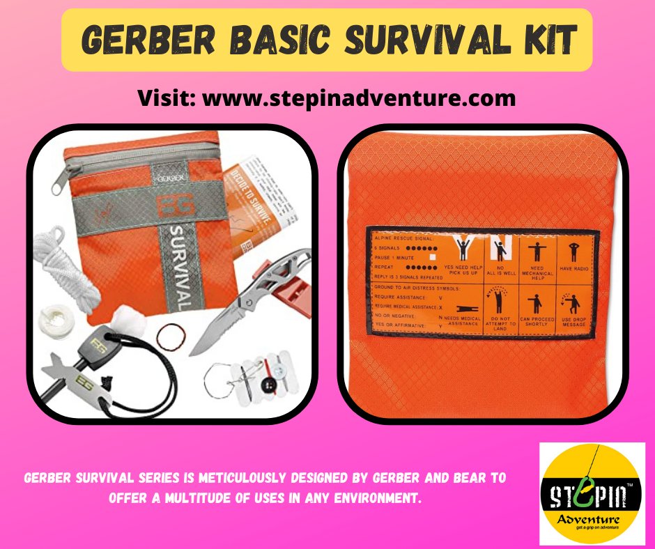 Gerber Survival Series is meticulously designed by Gerber and Bear to offer a multitude of uses in any environment.
bit.ly/34rpCOm
#survivalkit #Gerber #Gerberkit #trekkingequipments #survivalgear #campinggear #hikinggear #outdoorgear #backpackinggear #campinglife