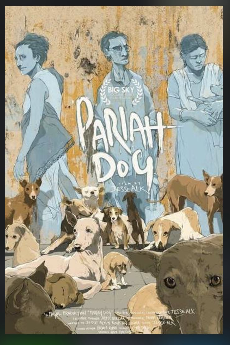 PatPadua's tweet photo. Share your Best-of-2020 film that’s least likely to show up on other lists. Mine: PARIAH DOG, a gorgeously shot doc about the stray dogs of Kolkata and the people determined to take care of them. Only 34 viewers @letterboxd https://t.co/4jwa9SagUO