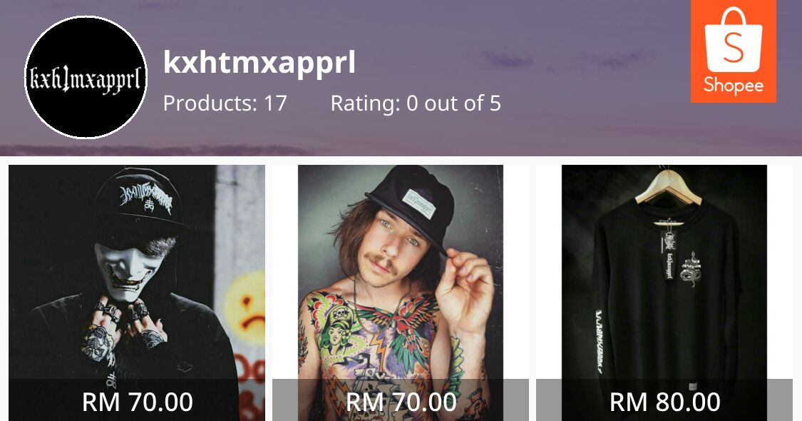 Check out our shop on Shopee! kxhtmxapprl: shopee.com.my/kxhtmxapprl?v=… #ShopeeMY