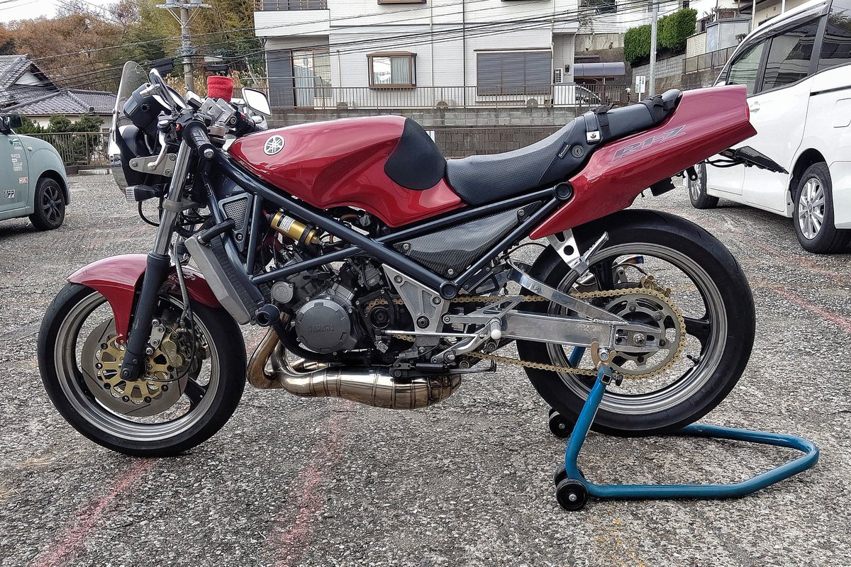 大阪SAMレーシング TZR250(1KT)加工スイングアーム #R1Z