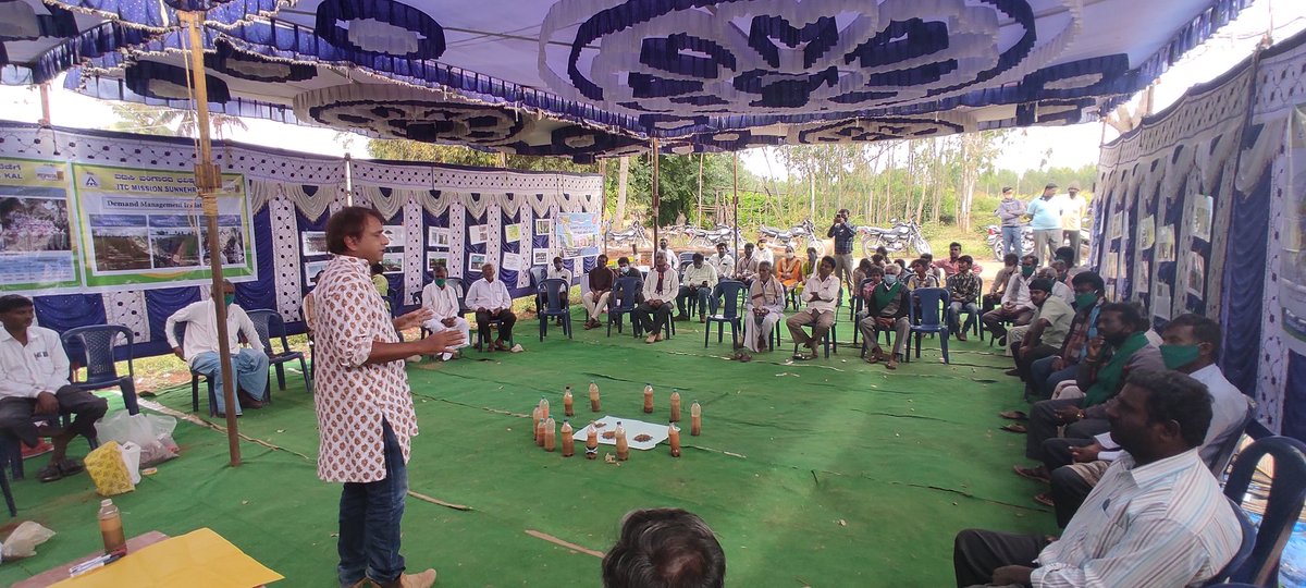 network_rra's tweet photo. Karnataka State Chapter has operationally partnered with MYRADA to further our objectives within their field areas in the State. Prof.Kshithij, Mr. Vasu, Mr.Arvind Risbud, IAS, executive director of #MYRADA formally initiated the partnership in Malur.
#RRANetwork #RRAKarnataka https://t.co/K4DjE1m9p6