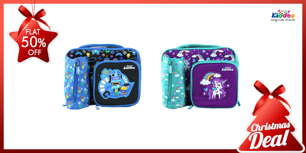 Smilykiddos_ae's tweet photo. Christmas Deals! Flat 70% OFF on Smily Multi Compartment Lunch Bags
Shop Now: https://t.co/7fWOxpNsD5
                                          &amp;
https://t.co/b2bo2wfX8m https://t.co/lcxDsjsSaA