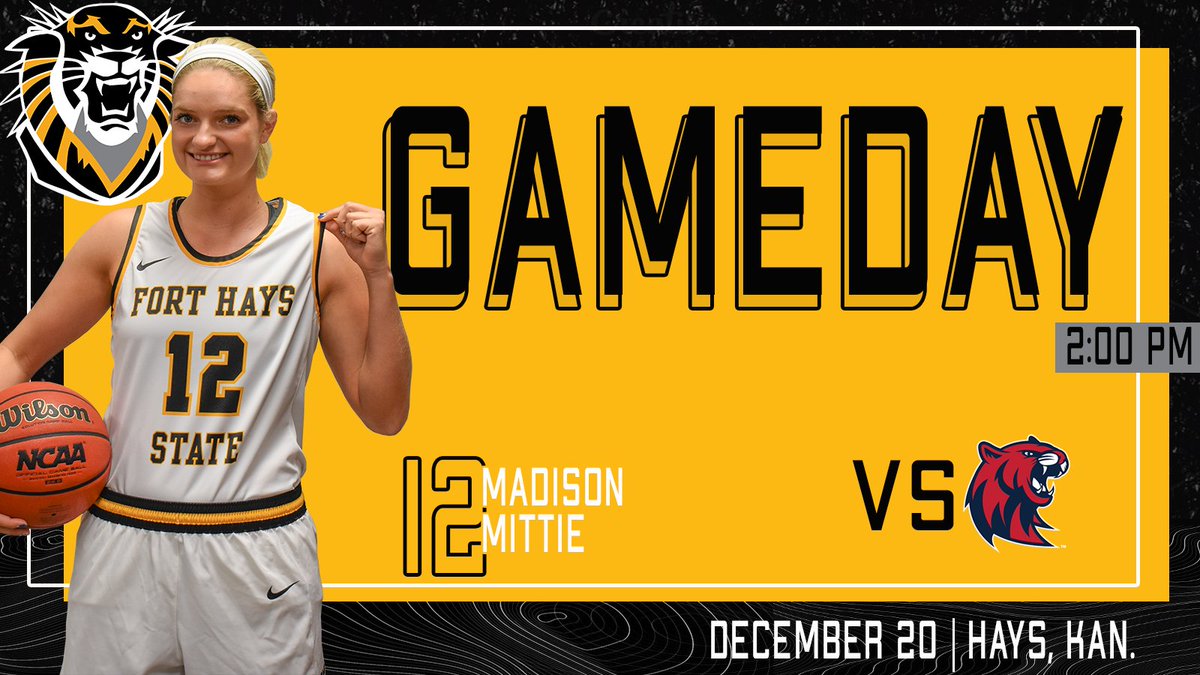 FHSUWBB's tweet photo. Let's head into break on a good note! Afternoon contest with the Hillcats today!

⏰: 2:00 pm
📌: Gross Memorial Coliseum
📊🎙️🖥️: https://t.co/D7TjsEvG2v

#DefendTheFort 🐯🏀 https://t.co/sRII75trPZ