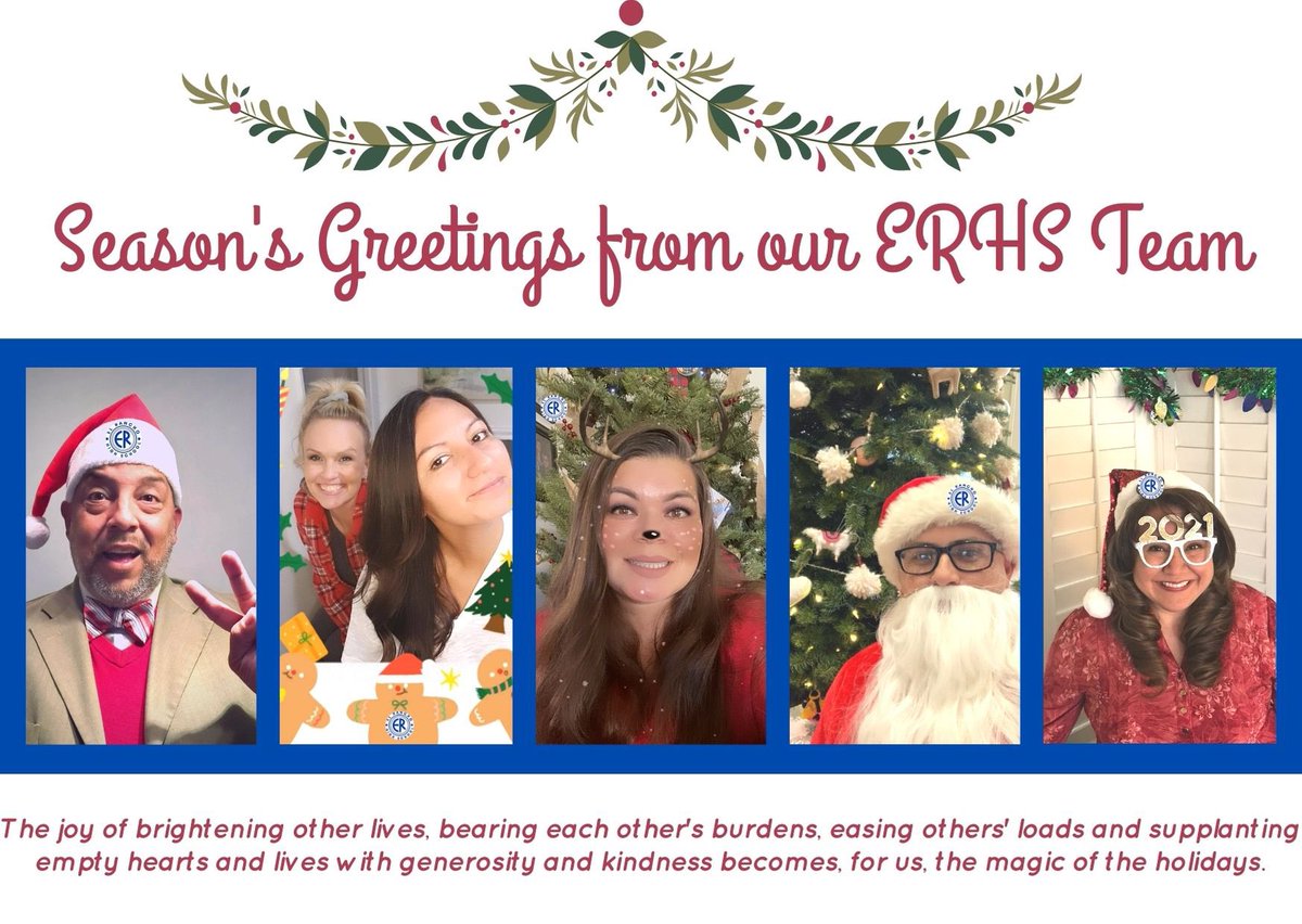 Happy Holidays! Please stay safe and enjoy a well deserved Winter Break!