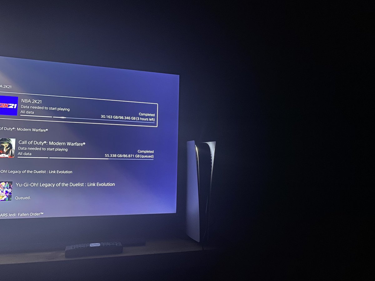 I am finally worthy enough to have a PS5. Thank the Sony Gods no one stole the delivery truck again 🙌🏽