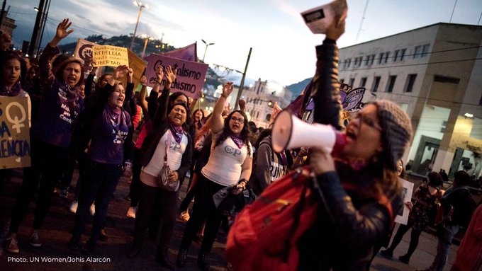Women.
Will.
Not.
Be.
Silenced.
Until.
They.
Are.
Free.
From.
All.
Forms.
Of.
Discrimination.
And.
Every.
Person.
Can.
Enjoy.
Their.
Human.
Rights.
Fully.
And.
EQUALLY.