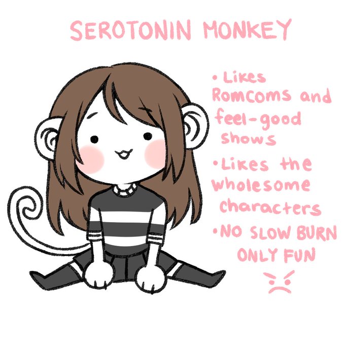 drew us as animals representing our romance anime preferences 
who resonates with you the most? 