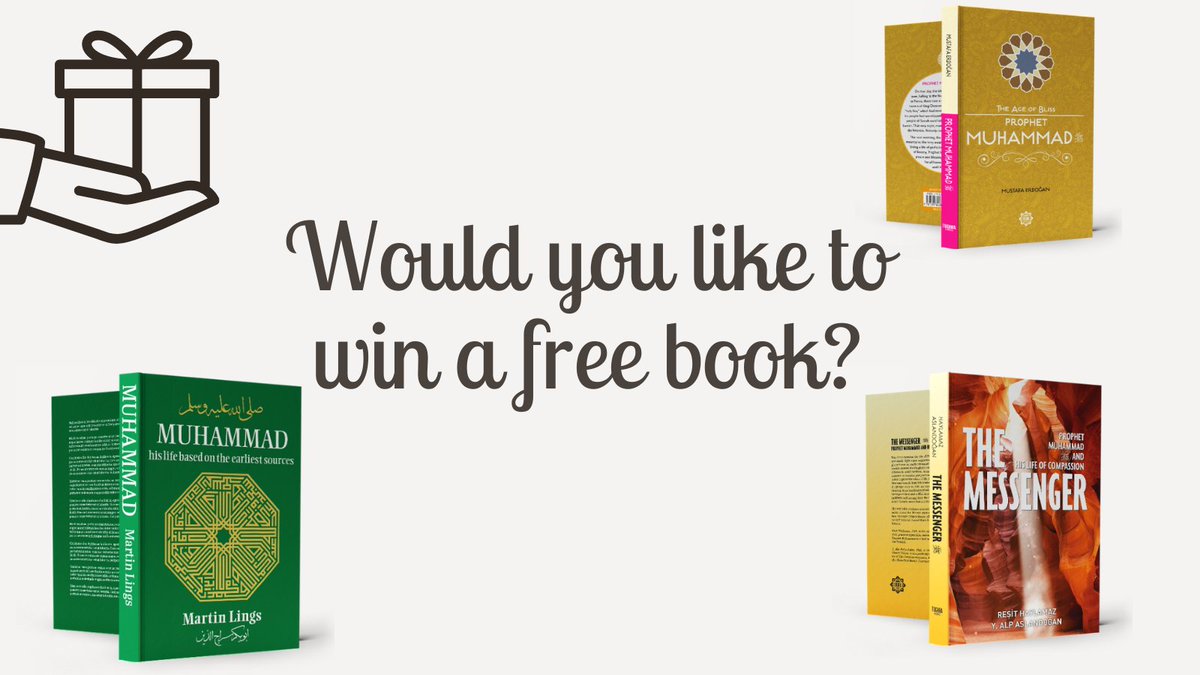 greendomeorg's tweet photo. Our lucky weekly giveaway winners just received their email! If you'd like to be the next one, register now at https://t.co/aLCxk4T2t7 Winners announced every Friday. 

#readingcontest #whoisprophetmuhammad #freebookgiveaway https://t.co/lP008PS4x9