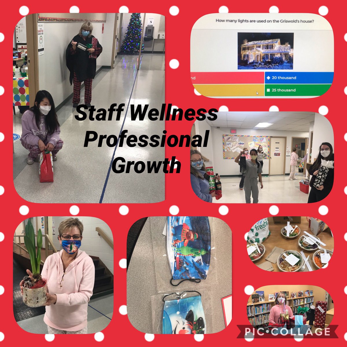 St Bede Elem Yyc Wonderful Professional Growth Wellness Day Filled With Prayer Song Reflection Meditation Christmas Kahoot Fun Gift Exchange Christmas Masks Healthy Lunch Thank You Wellness Team T Co M1zcbyx0st
