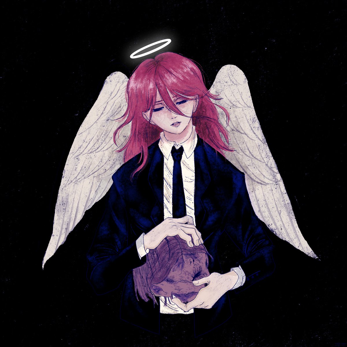 m0rbb's tweet image. the angel devil from chainsaw man 🙇‍♂️🙇‍♂️🙇‍♂️