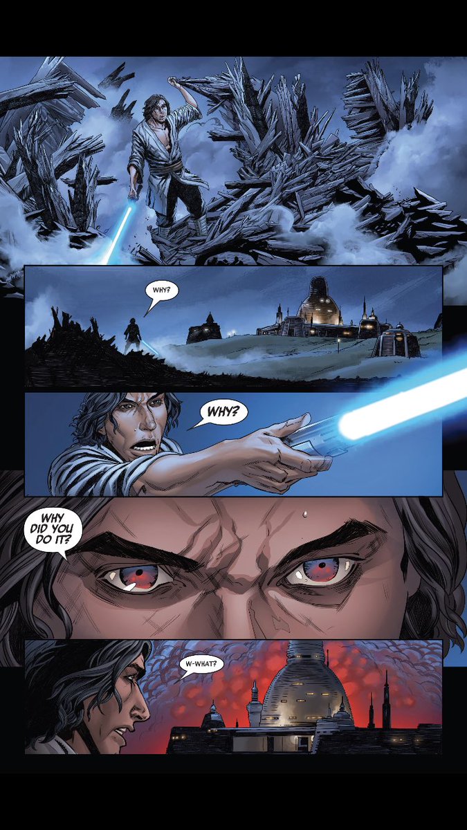 Mandalorian spoilersBut what if they have Grogu die at the temple fire and Ben gets more hate?My gut says they wont do that. But even if they did thats good for us!The had the opportunity to make ben a monster and instead they gave us an intentionally vague moment