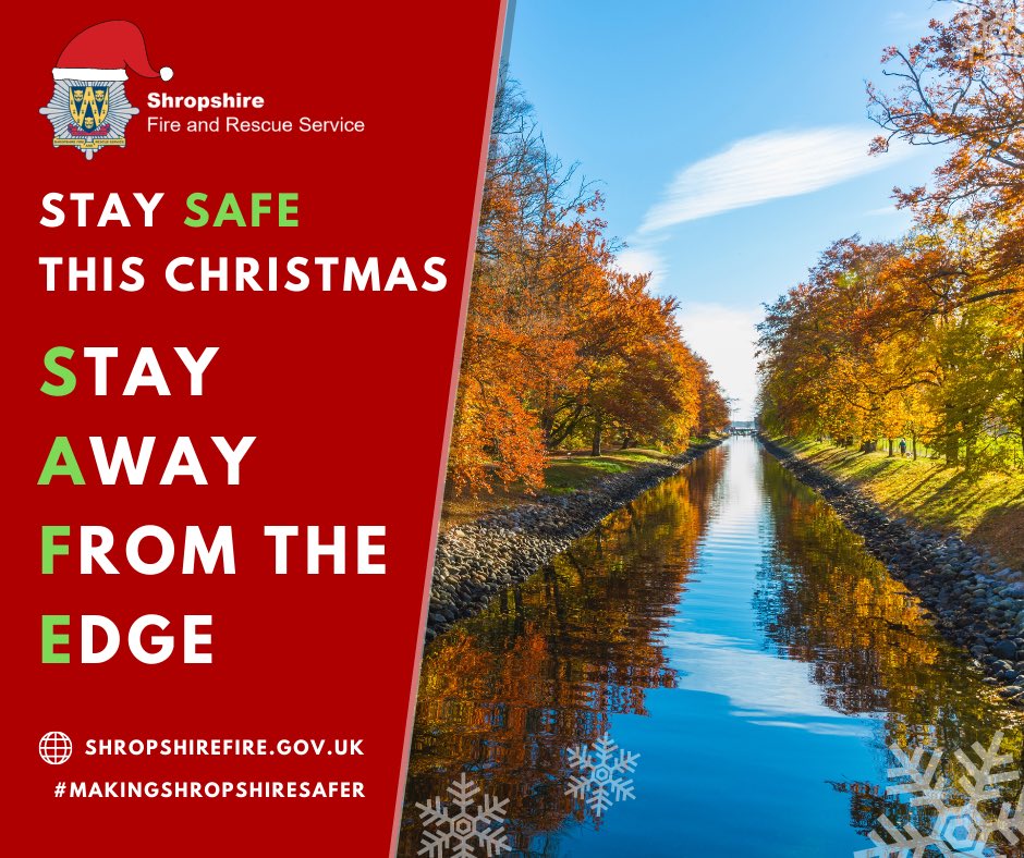 🎄 #12DaysofChristmas - Day 7 🎁 Please stay SAFE this Christmas…Stay Away From the Edge.  Around a quarter of adult drowning victims have alcohol in their bloodstream. Stay safe near water if you’ve been drinking.  bit.ly/2J7A1Y6 #DontDrinkandDrown @rlss