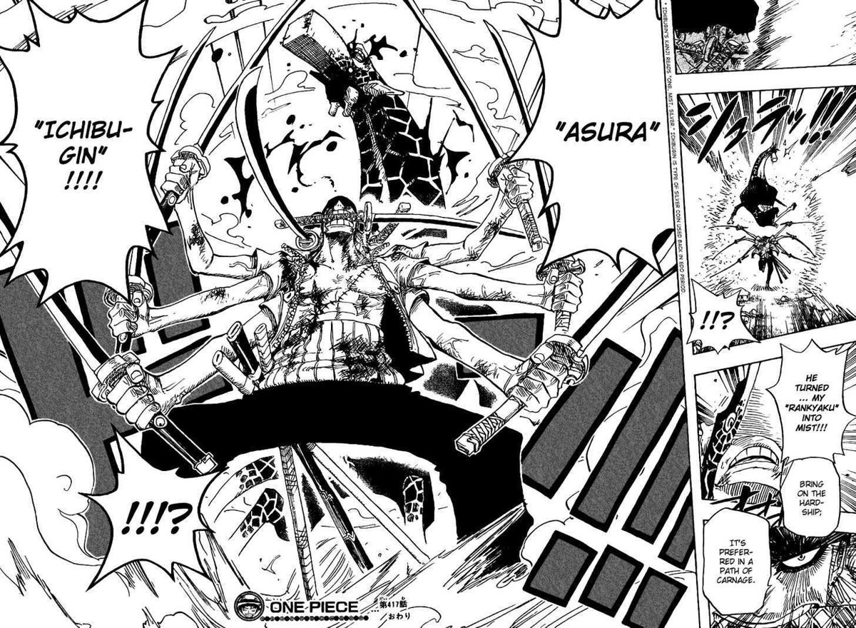 Oda's, like any mangaka in the game as long as this, has drastically improved artistically over time, but it's still astounding that he pumps out work of this calibre on a weekly schedule. Even his early work is solid, but it's worlds apart now.