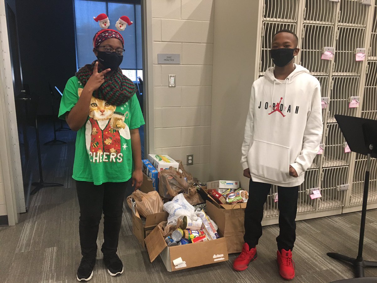 The generosity of our <a href="/PartnershipBand/">Partnership Band</a> &amp; <a href="/ArmstrongBand/">Armstrong Band</a> families is amazing! Thank you for all the donations for our annual band food drive <a href="/PartnerMiddle/">Partnership Middle School</a> <a href="/StarkvilleSD/">Starkville Schools</a>