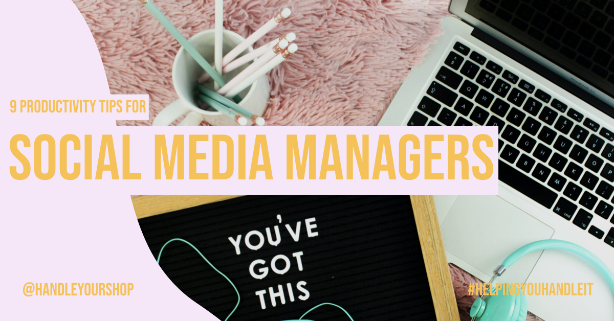 HandleYourShop's tweet photo. Social media managers know it can be a job with an endless to-do list. If you need a little help with productivity take a look at this article by @larrykim from @socialmedia2day for some hot tips!

https://t.co/54RCEgHAjg

#HelpingYouHandleIt #Productivity #SocialMediaManagers https://t.co/Bm2asp3csR