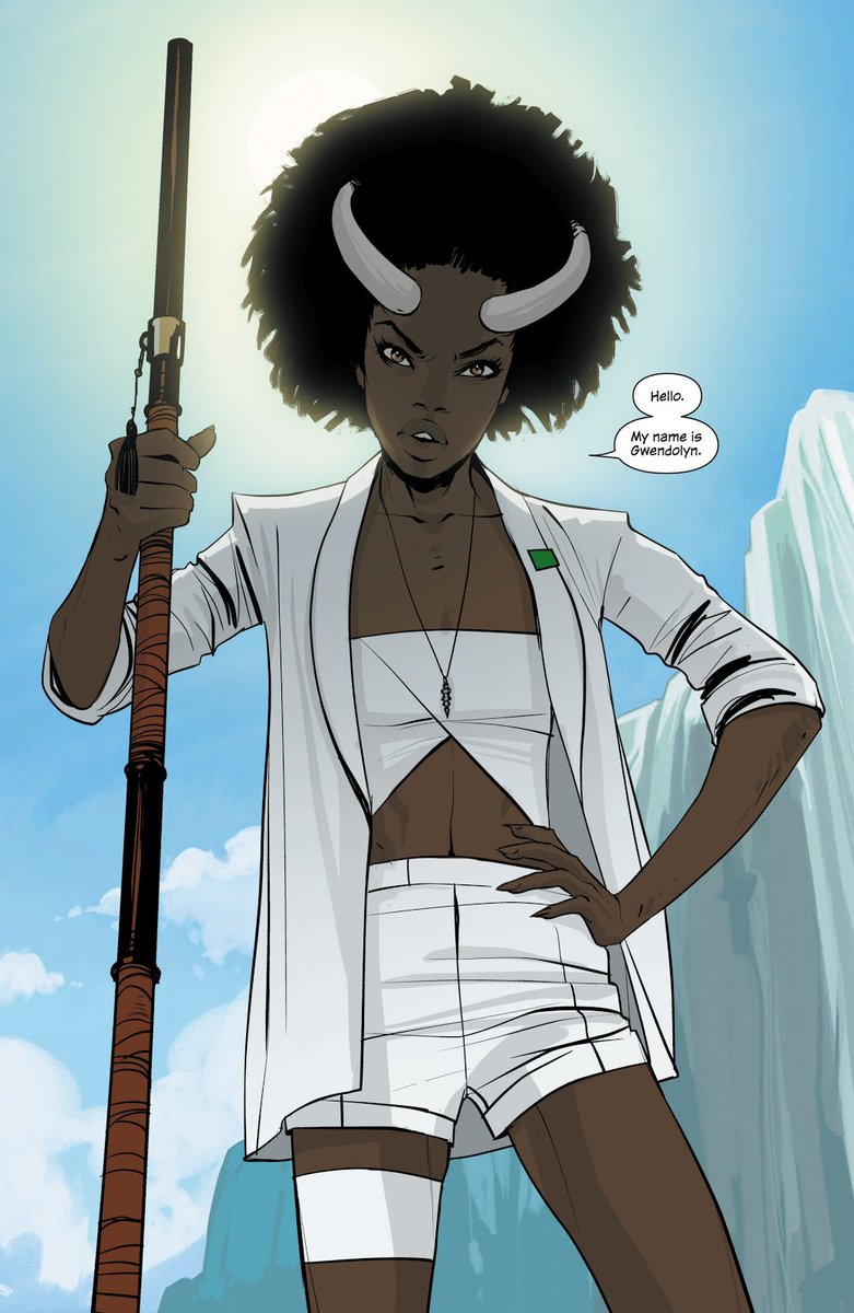 Vaughan makes another appearance down the line on the list, but Staples' art grabbed me from the start and never let go. The two work together in tandem to make you care for an ever-expanding cast of characters in an ever-expanding story that leaves you on the edge of your seat.