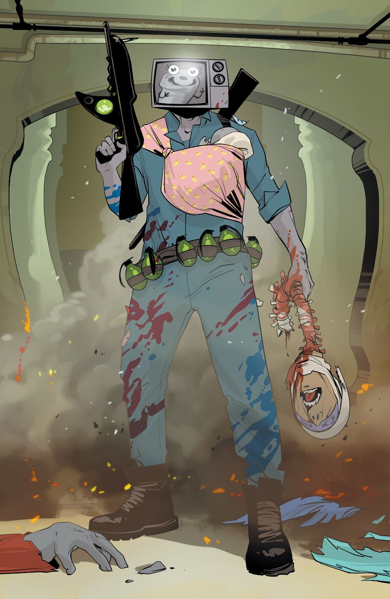 Vaughan makes another appearance down the line on the list, but Staples' art grabbed me from the start and never let go. The two work together in tandem to make you care for an ever-expanding cast of characters in an ever-expanding story that leaves you on the edge of your seat.