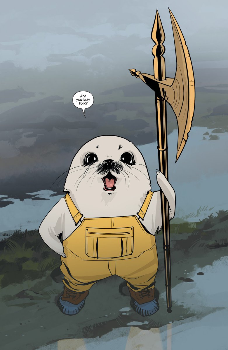 Vaughan makes another appearance down the line on the list, but Staples' art grabbed me from the start and never let go. The two work together in tandem to make you care for an ever-expanding cast of characters in an ever-expanding story that leaves you on the edge of your seat.