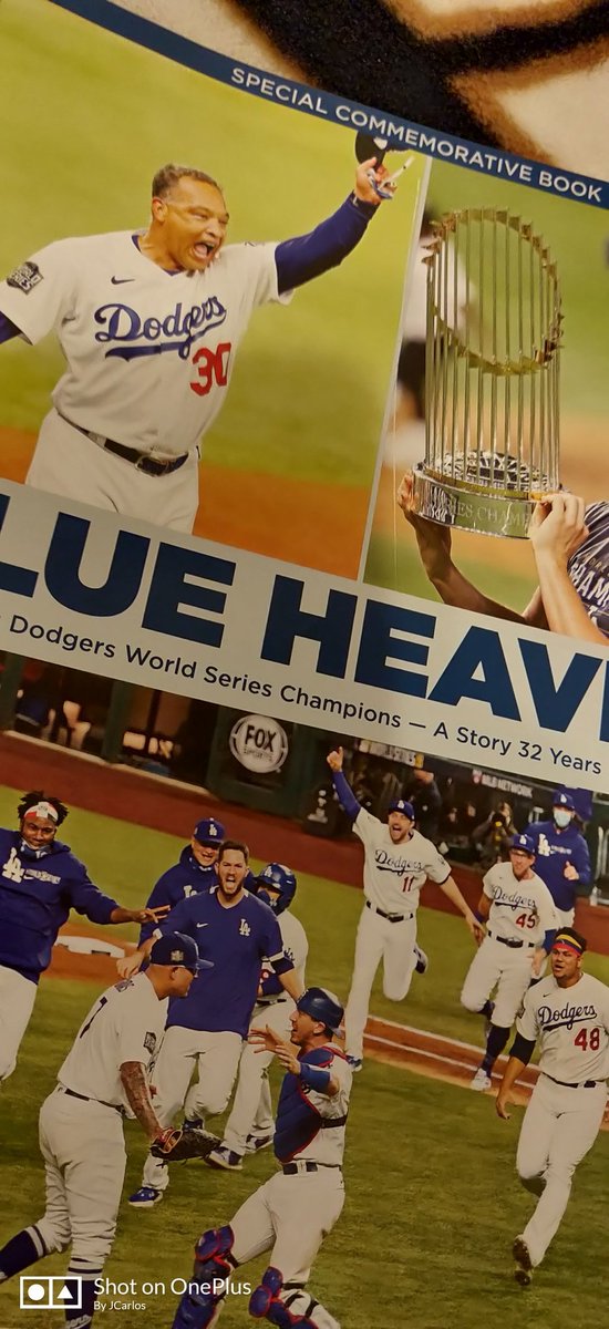 joelccarlos's tweet photo. @DodgerFanWeekly @DodgersNation @DodgerYard More important library material arrived! #WorldSeries Champions #Notgettingold https://t.co/zXutOFo7xN