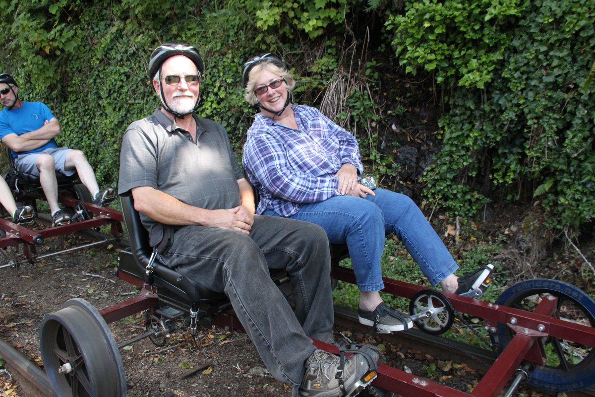 SLORRM's tweet image. Virtual Railroad Photo Sharing Session hosted by the SLO RR Museum on Saturday, Dec 19, 2020 at 10am PDT about Skunk Train Rail Bikes. Connect in with computer or phone, and take a tour with us. For more info go to: slorrm.com/parlor-car-cha….