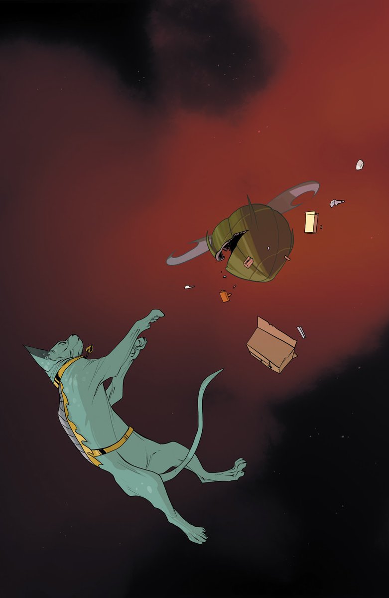 SAGA is a treat for the eyes and heart, as you feel yourself get invested in this small story of a family in the middle of a war waged on a galactic scale. And with such a story you feel every moment of happiness as heavily as every death that plagues the journey.