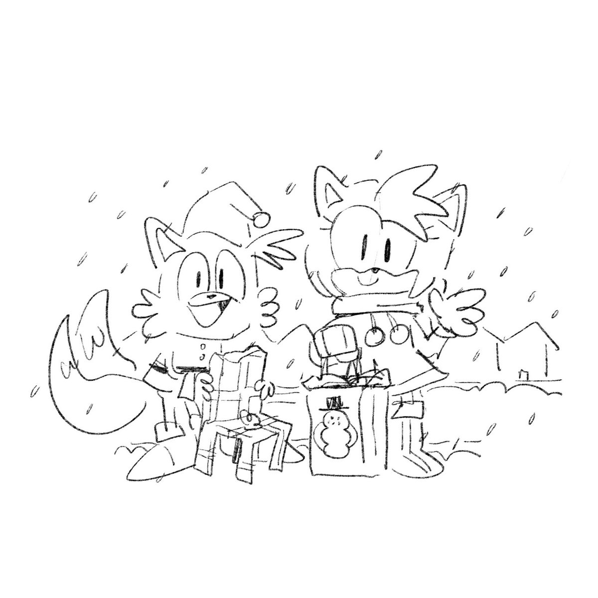 sonic characters arriving at your holiday party 