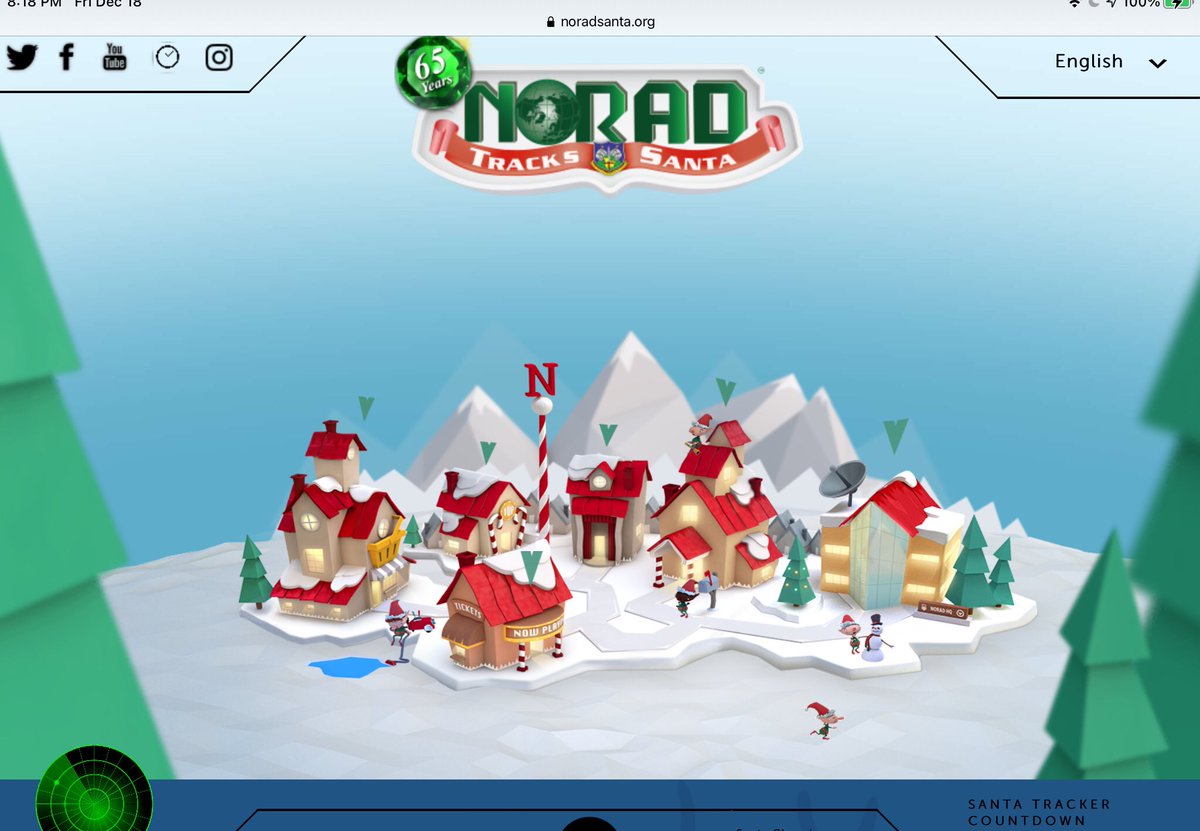 DentonScanner's tweet photo. Be sure to track Santa on Christmas Eve by logging on to https://t.co/BkOK03dKxp, to track Santa all around the World working his way to Denton County. https://t.co/v3mhhTtyoB