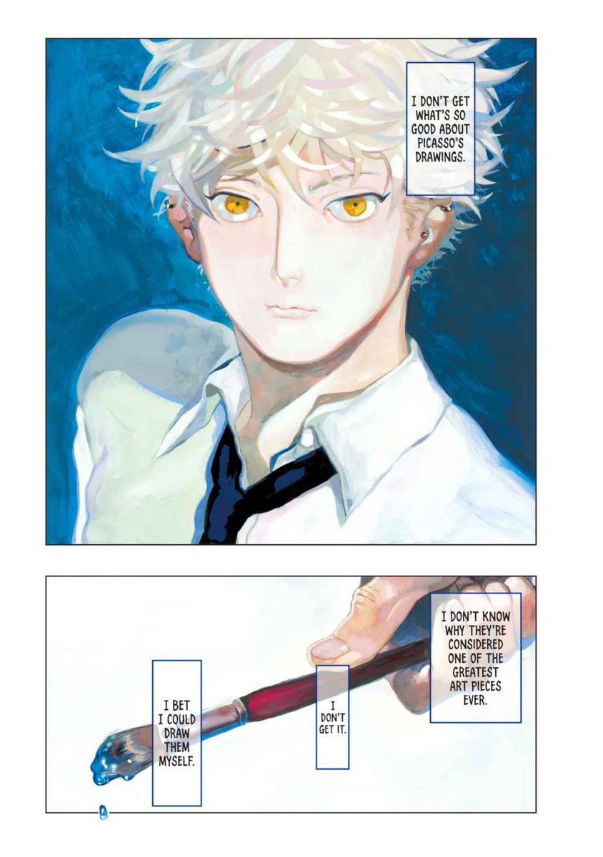 #3: A newer discovery for me, Blue Period by Tsubasa Yamaguchi is a quiet but powerful read following a student stepping into the world of art. The series is beautifully tender and cuts to my heart as I'm sure it will many other artists who read it.