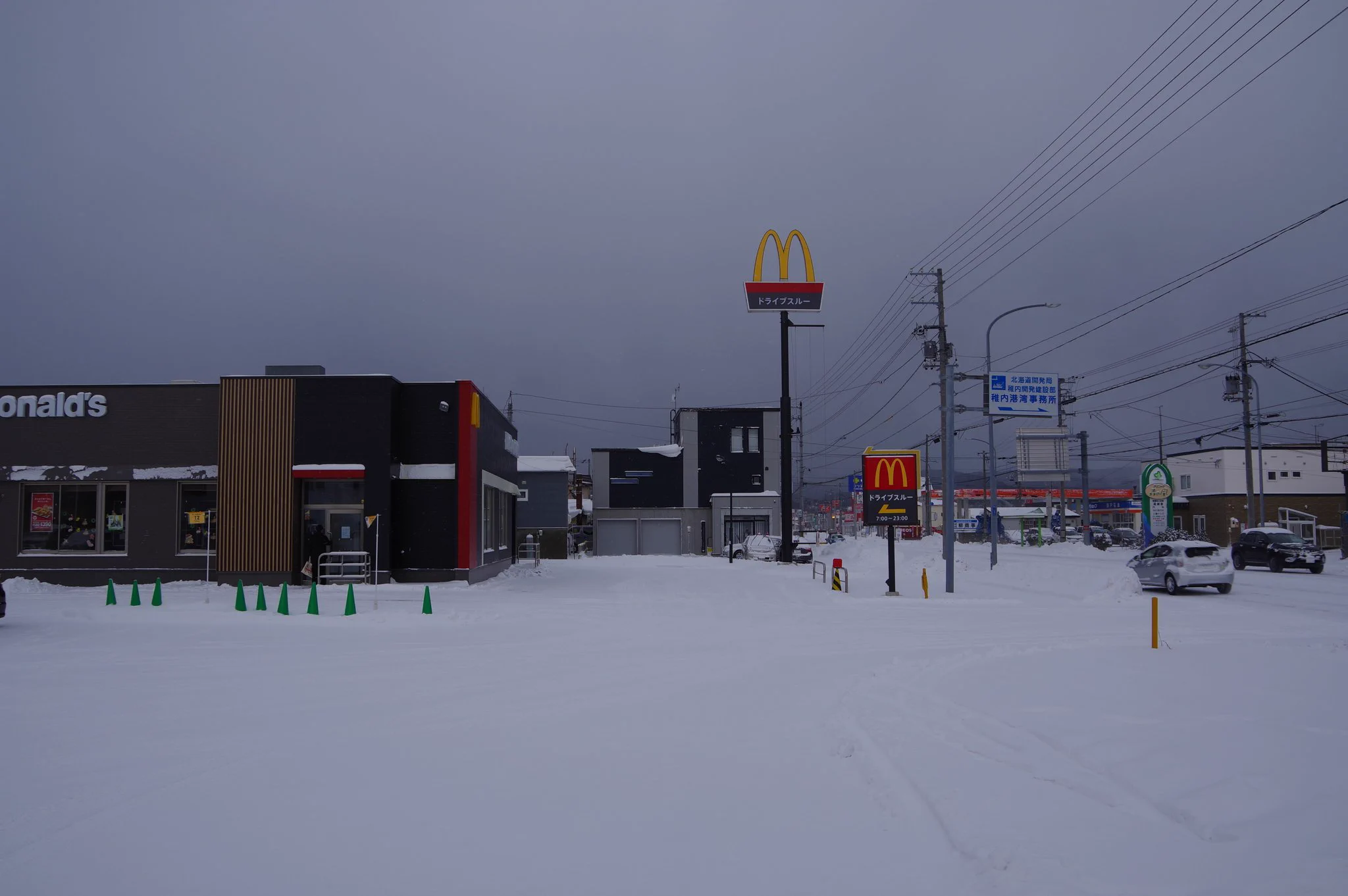 雪国では、マクドナルドもこうなってしまう！ホラーな瞬間
