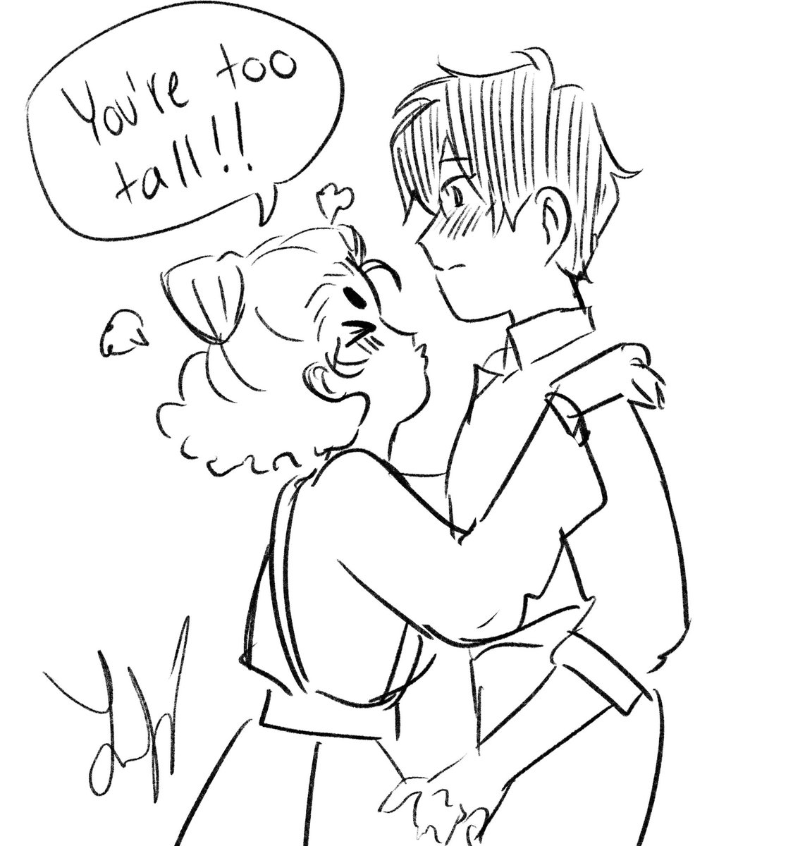 #OC stella and her gf cuz i like drawing them 