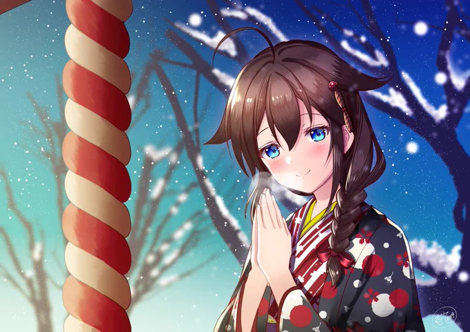 あけおめ系?時雨再掲 #艦これ 