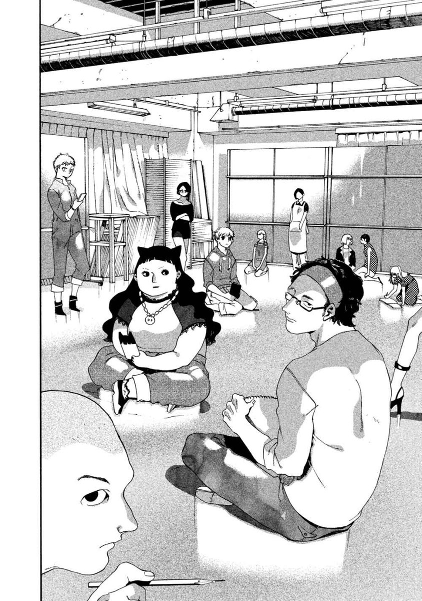 But it's not all doom and gloom, and Blue Period also focuses on the joy of creating, the strength it takes to be confident in your work, and peppers in legitimate artistic instruction along the way! The manga captures a nostalgia I can't quite explain, tinged with melancholy.