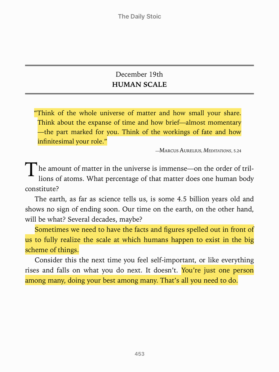 sabvankuz's tweet photo. You’re just one of the billions of living beings that will come and go in this planet. 

So make your time count. 

Give your best.
Seize the present.
And live — live while you’re still among the living. 

@dailystoic #DailyStoic #Stoicism https://t.co/ZHZoC76pW0