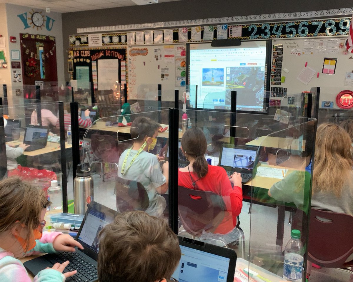 mrsmoore_3's tweet photo. My third graders creating a “tour” of their Christmas Around the World travels with Tour Builder! They loved searching for landmarks, adding pictures and posting it to their tour! @GenoaCometsElem https://t.co/q63Bd2FaIb
