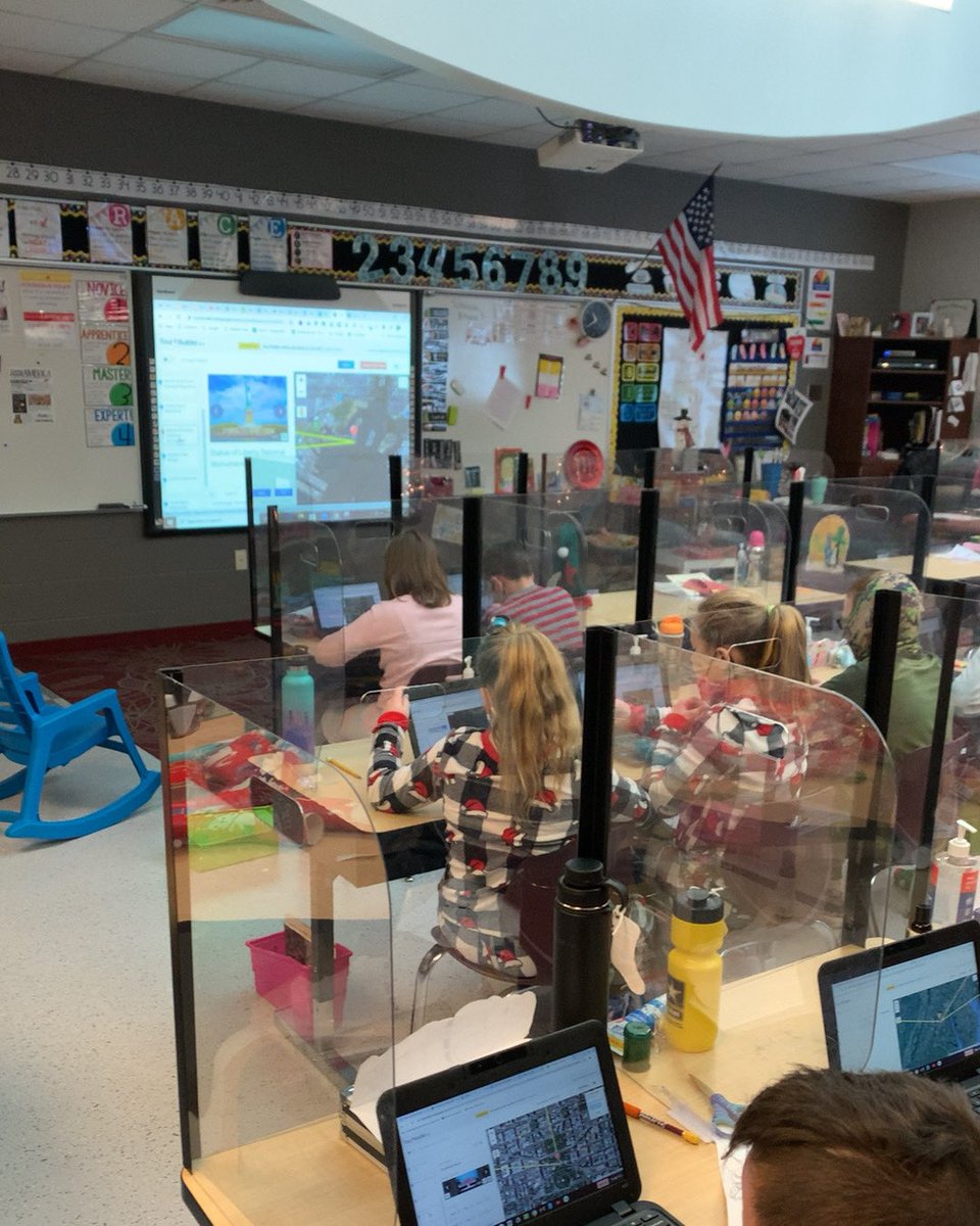 mrsmoore_3's tweet photo. My third graders creating a “tour” of their Christmas Around the World travels with Tour Builder! They loved searching for landmarks, adding pictures and posting it to their tour! @GenoaCometsElem https://t.co/q63Bd2FaIb
