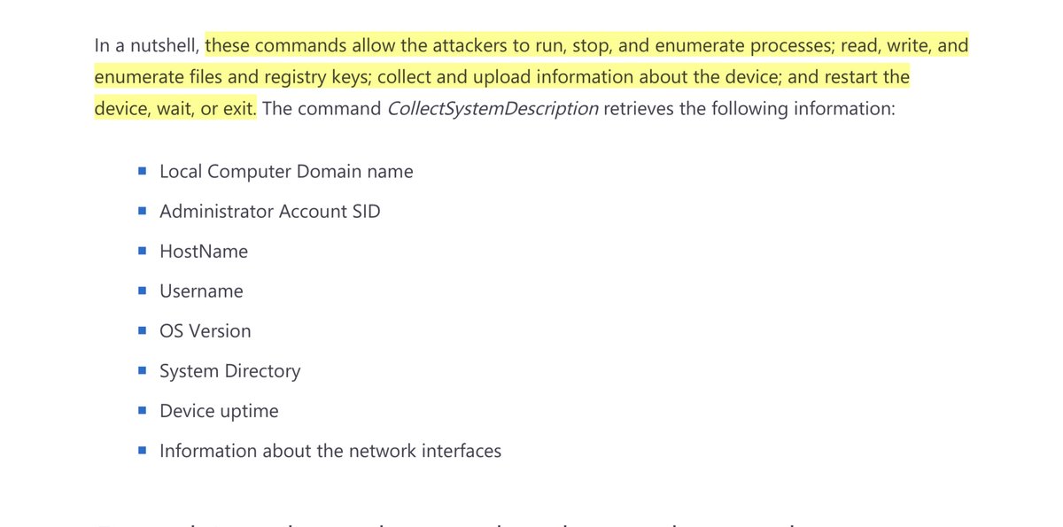 To help you fully understand once the C2Server approved “the envelope” the malicious actors unpacked that envelope and basically took up “God Access” in the target’s network & we still do not knowThat’s the least technical way to explain what happened https://www.microsoft.com/security/blog/2020/12/18/analyzing-solorigate-the-compromised-dll-file-that-started-a-sophisticated-cyberattack-and-how-microsoft-defender-helps-protect/