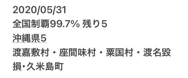 Koh Jin 妖怪w Wを始めて1年半 今日ついに全国制覇へ 南城市でうんがいパワー2個で乗ったusaぴょんが5月以来の未踏の地 渡嘉敷村へ 乗り継いで今 最後となる久米島町行きのジバニャンに乗ったところ 未がついた薄い地名も久米島町で見納め Koh Jin 妖怪w Wを始めて1年半 今日ついに全国制覇へ 南城市でうんがいパワー2個で乗ったusaぴょんが5月以来の未踏の地 渡嘉敷村へ 乗り継いで今 最後となる久米島町行きのジバニャンに乗ったところ 未がついた薄い地名も久米島町で見納め