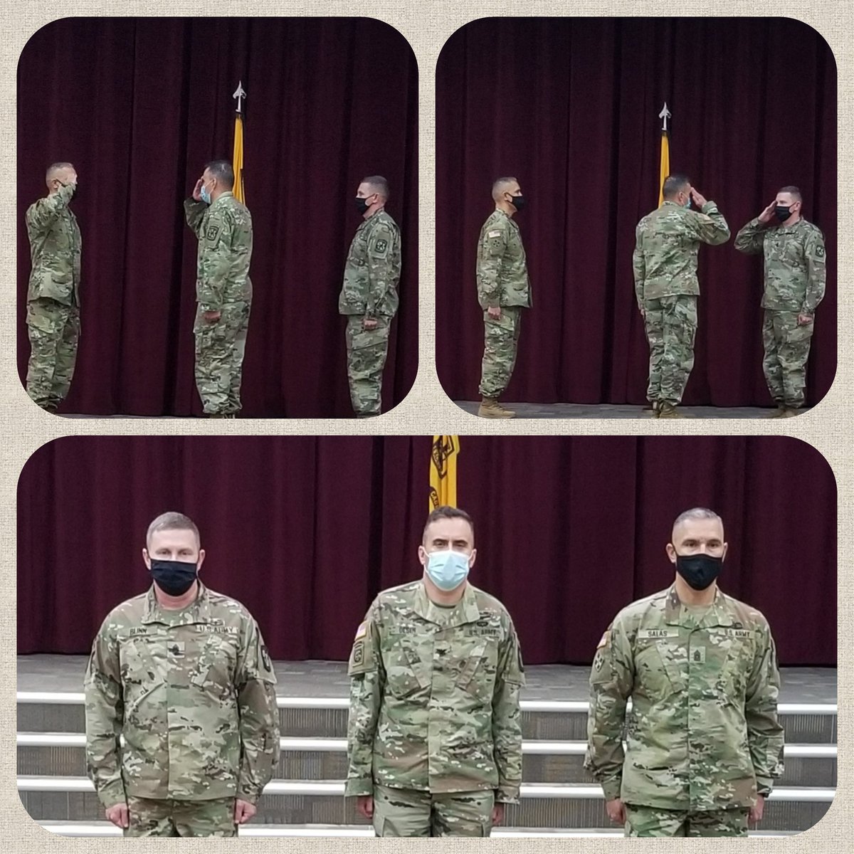 Thank you CSM Bunn for your dedication and service not only to our Cadets but our nation! CSM Salas, welcome to the team! #ArmyROTC #traintowin #leadershipexcellence @ArmyROTC @USArmy @AUSAorg @TRADOC