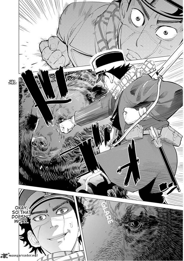 Golden Kamuy is also one of the best manga I've read in recent years with how it flips between being deadly serious and stupidly funny on a dime. The humor is a big part of the series from characters being silly to absurd situations, interwoven with brutal violence.