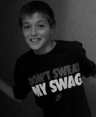 when he was a kid, he missed two days of school. now we call them saturday and sunday