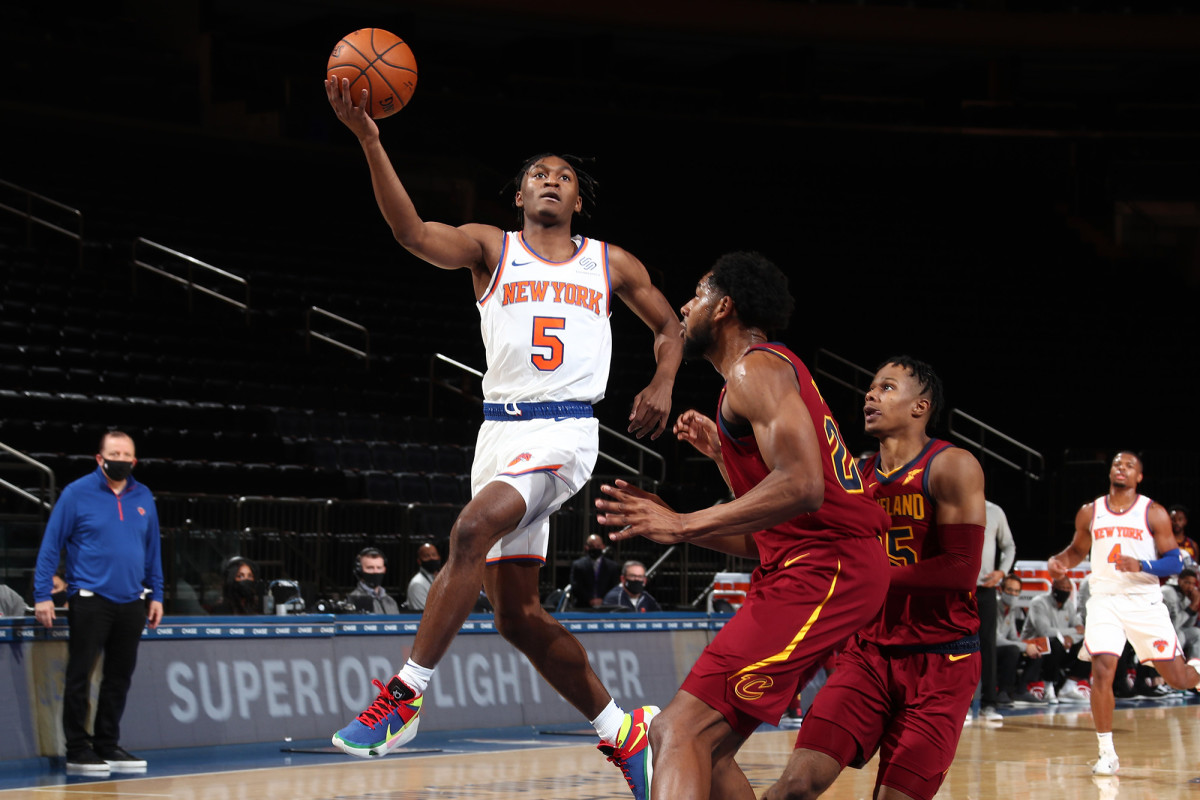 Immanuel Quickley puts on show again as Knicks blow out Cavaliers
