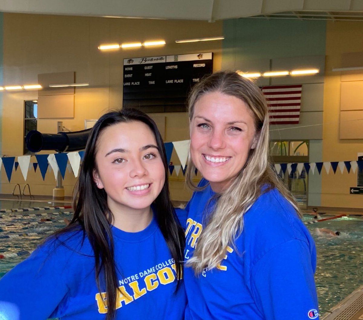 water_wolverine's tweet photo. Congrats, Melissa Orvin!!! Not only will she swim for the Notre Dame College Falcons on scholarship but has accept academic scholarships, majoring in biology/premed! This Caltain leads among the pack ... Melissa was made for the next level. Couldn’t end this semester any better! https://t.co/7VpqwovdaV