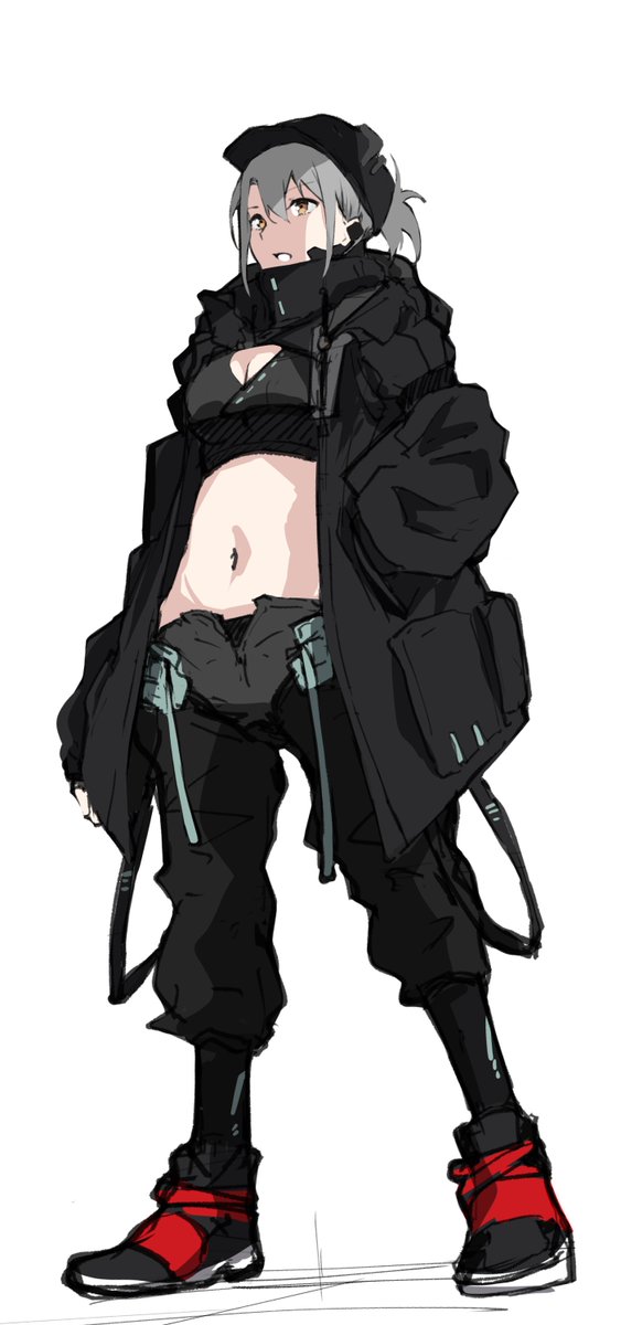 techwearお姉さん 