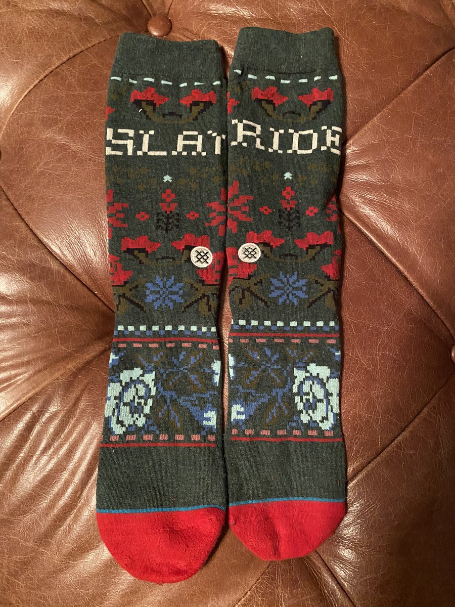 bulldawg1987's tweet photo. More Christmas #sockgame courtesy of @stance #funsockfriday #theuncommonthread #slayride https://t.co/UCflQw4Wls